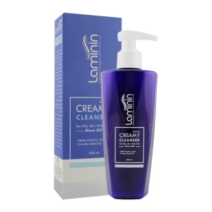 شوینده کرمی مناسب پوست چرب لامینین